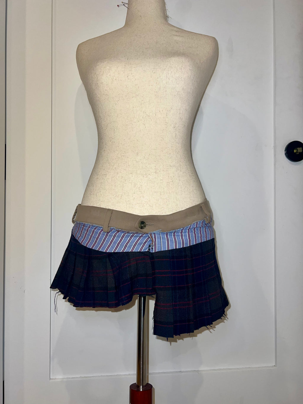 Patchwork skirt belt