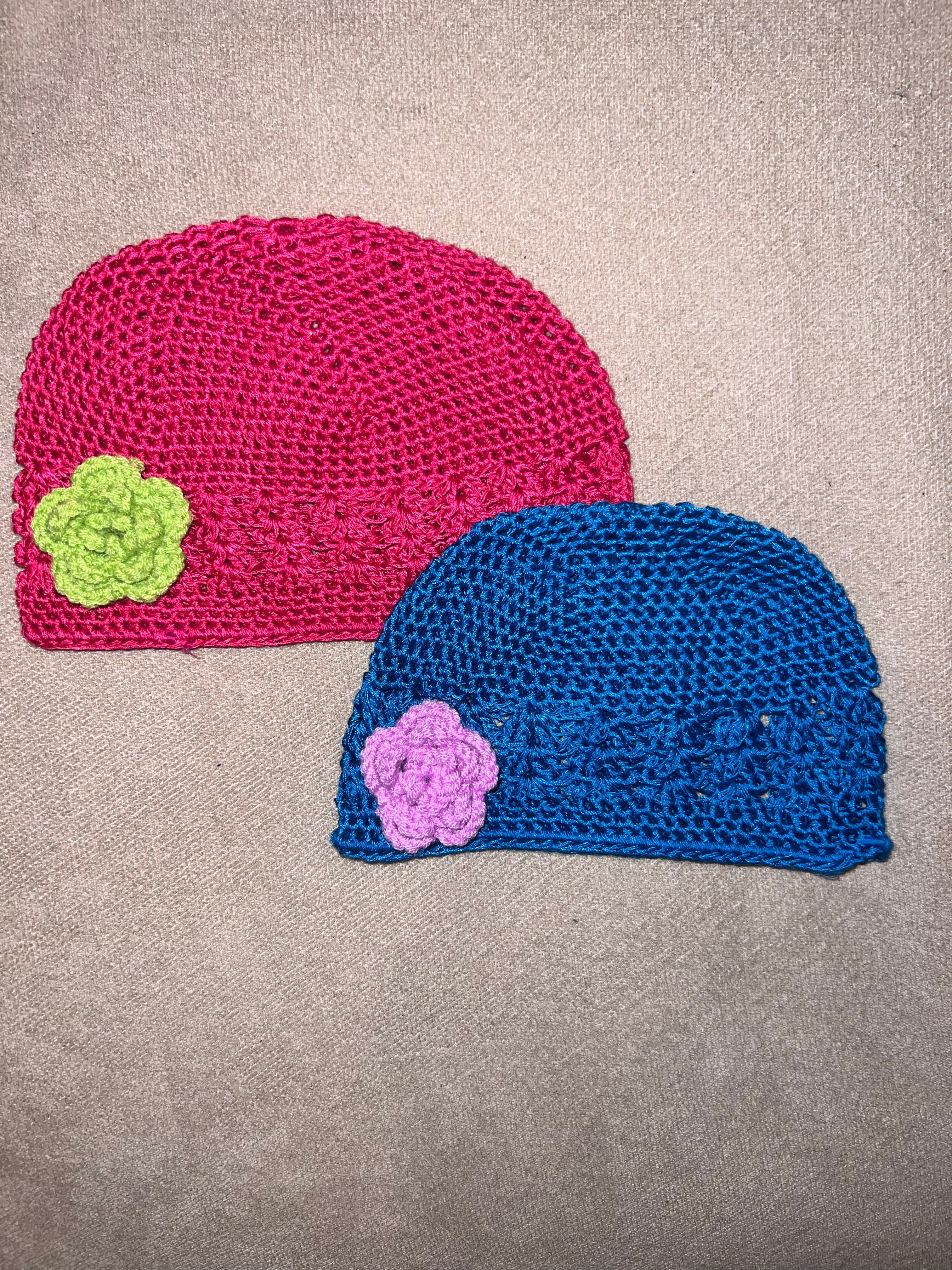 Customizable knit beanies